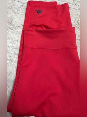 ✨❤️ Adidas Climalite Bright Red  Leggings